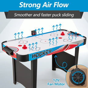 Air Hockey Table, Indoor Hockey Game Table w/LED Scoreboard