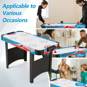 Air Hockey Table, Indoor Hockey Game Table w/LED Scoreboard