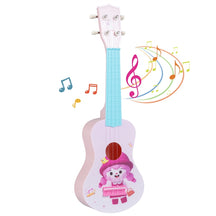 21'' Ukulele Guitar for Kids, 4 Strings Mini Ukulele with Basswood Body for 3+ Years Old, Musical Instruments Educational Toy for Toddlers, Boys, Girls, Beginners, Light Blue