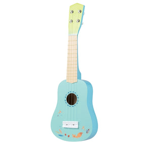 21'' Ukulele Guitar for Kids, 4 Strings Mini Ukulele with Basswood Body for 3+ Years Old, Musical Instruments Educational Toy for Toddlers, Boys, Girls, Beginners, Light Blue