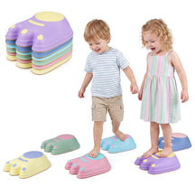 6 Pieces Stepping Stones for Kids with Cute Monster Theme