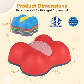 6 Pieces Stepping Stones for Kids with Cute Butterfly Theme