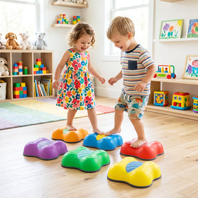 6 Pieces Stepping Stones for Kids with Cute Butterfly Theme
