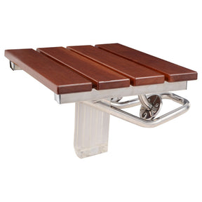 Wall-Mounted Folding Shower Seat Bench for Elderly