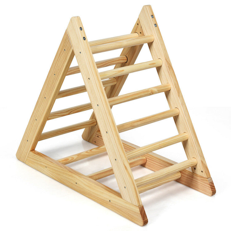 Wooden Triangle Climber for 3+ Years Toddler Step Training
