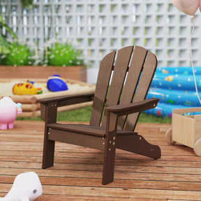All-Weather HDPE Toddler Lawn Chair with Ergonomic Design