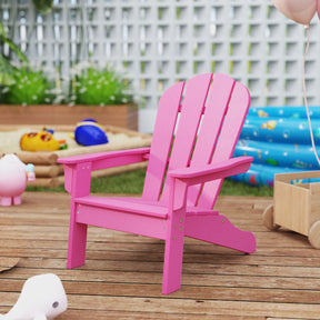 All-Weather HDPE Toddler Lawn Chair with Ergonomic Design