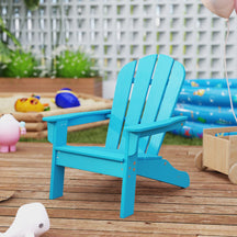 All-Weather HDPE Toddler Lawn Chair with Ergonomic Design