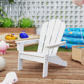 All-Weather HDPE Toddler Lawn Chair with Ergonomic Design