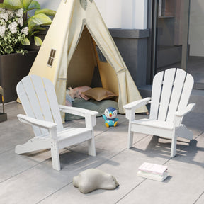 All-Weather HDPE Toddler Lawn Chair with Ergonomic Design