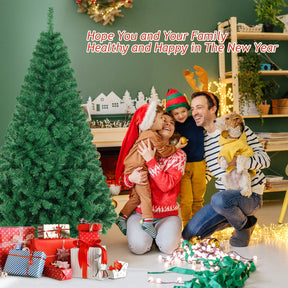 1.8M Artificial Christmas Tree Xmas Pine Tree with Solid Metal Legs