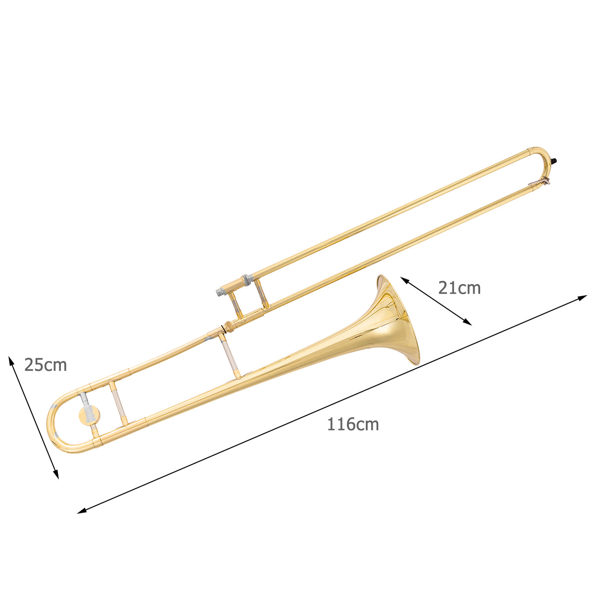 Portable Gold Brass Made Musical Instrument For Kids