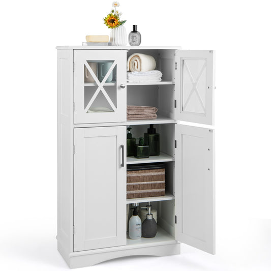 Bathroom Storage Cabinet with Adjustable Shelves for Bathroom