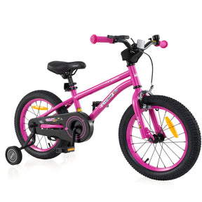 HONEY JOY 14 16 18 Inch Kid’s Bike Bicycle Removable Training Wheels for 3-8 Years