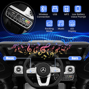 Licensed Mercedes-Benz G500 Kids Ride-on Car with Remote