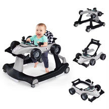 Hikidspace 4-in-1 Baby Walker, Foldable Activity Car Baby Walker