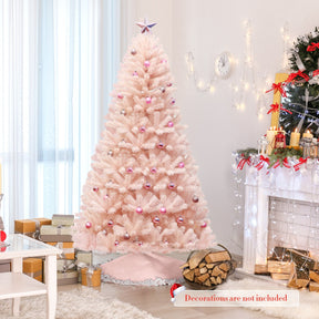 1.8 M Artificial Hinged Christmas Tree with Sturdy Metal Stand for Home