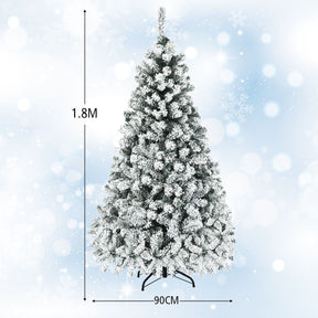 1.8/2.25/2.8M Christmas Tree with Branch Tips and LED Lights