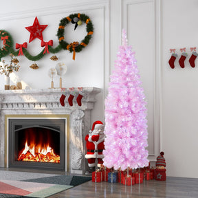 1.83M/2.1M Pre-Lit Artificial Christmas Tree for Decoration