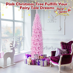 1.83M/2.1M Pre-Lit Artificial Christmas Tree for Decoration