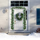 2.7M Artificial Christmas Wreath Rattan with Pine Needles and Red Berries