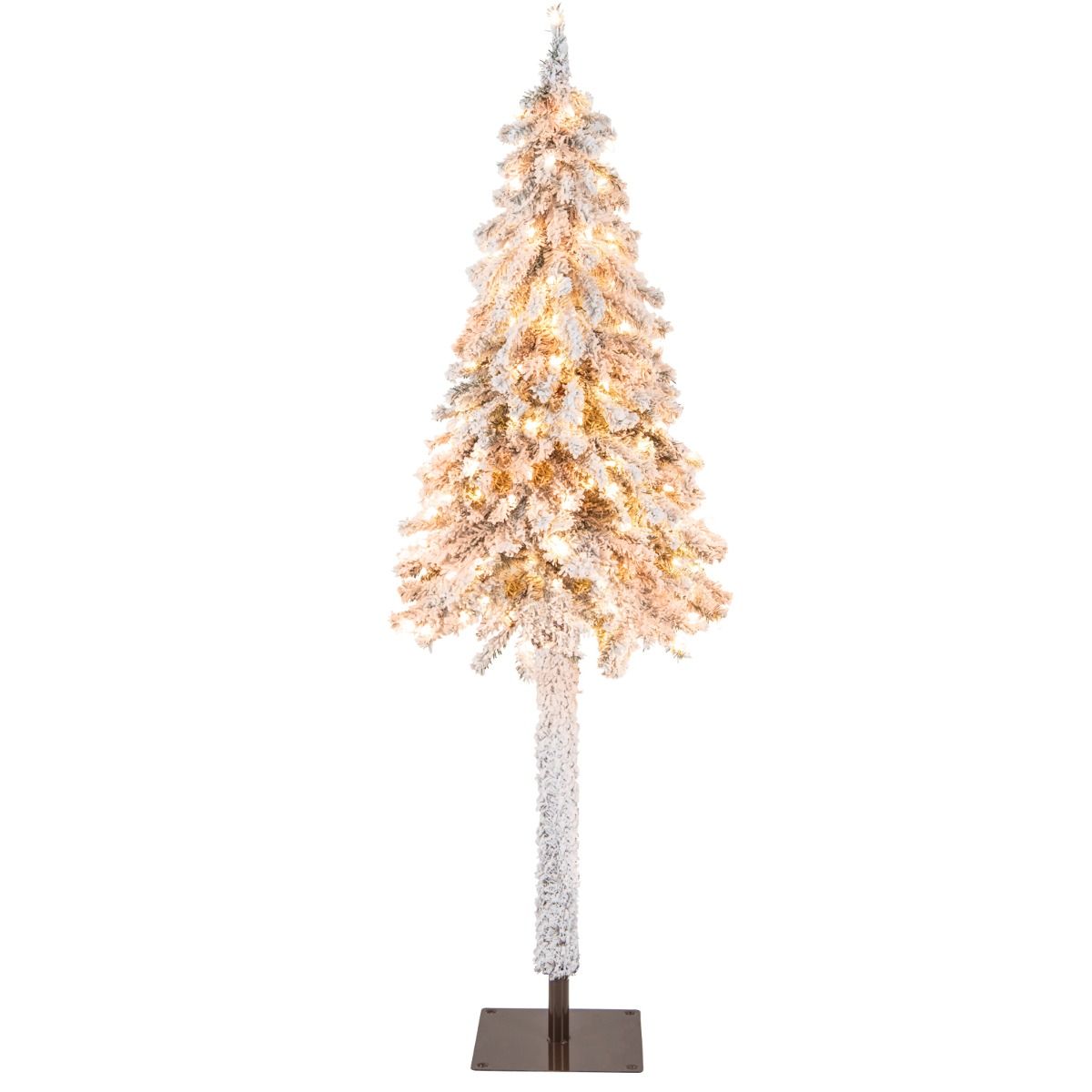 185CM Pre-Lit Artificial Christmas Tree with 442 Branch Tips