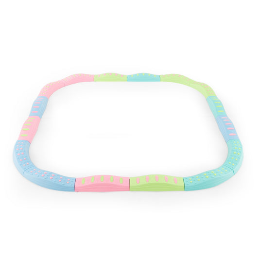 20 Pieces Kids Balance Beam Set with Massage Patterns