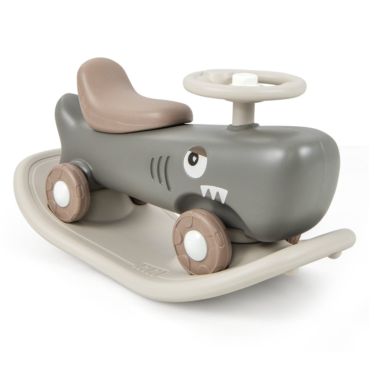 3-in-1 Convertible Kids Rocking Horse & Sliding Car