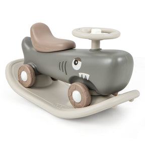 3-in-1 Convertible Kids Rocking Horse & Sliding Car