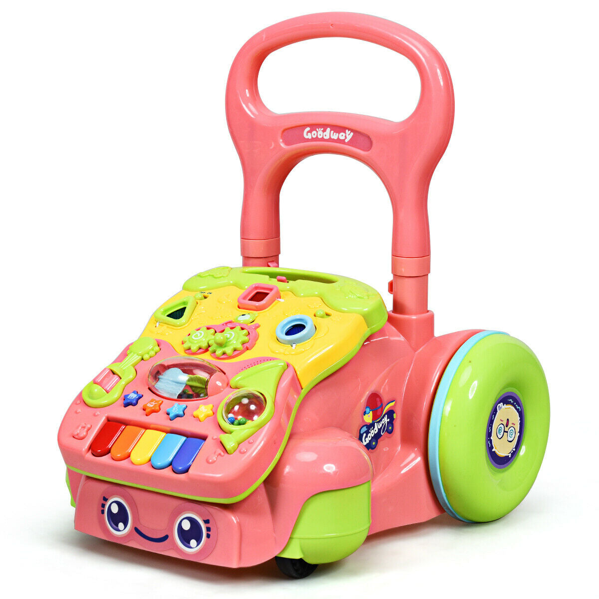 Hikidspace Sit-to-Stand Learning Baby Walker for Early Development Toys