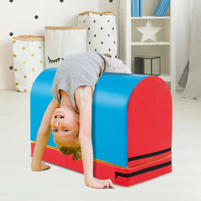 Mailbox Tumbling Aid Trainer Gymnastics Vaulting Box with Detachable Mat
