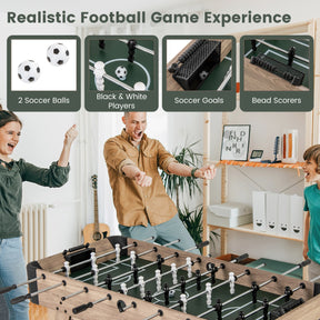 1.2m Foosball Table with 2 Bead Style Scorers and Adjustable Leg Levelers