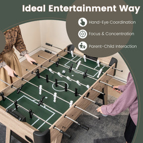 1.2m Foosball Table with 2 Bead Style Scorers and Adjustable Leg Levelers