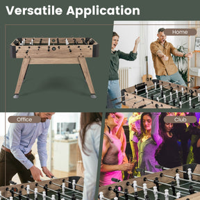 1.2m Foosball Table with 2 Bead Style Scorers and Adjustable Leg Levelers
