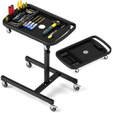 2-in-1 Height Adjustable Work Table with Detachable Part Tray
