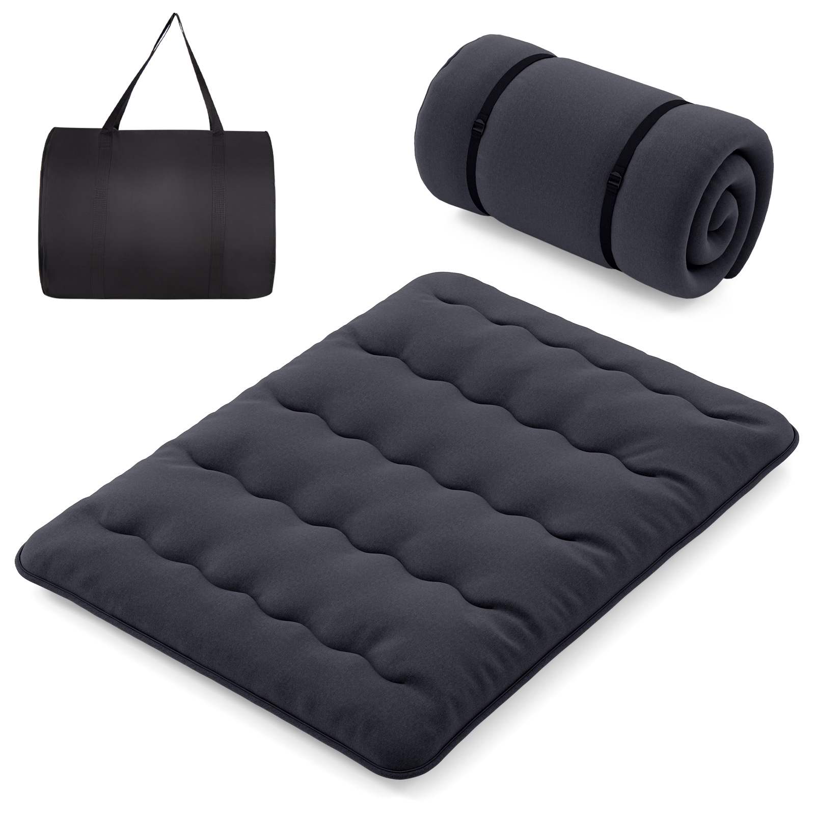Roll up Mattress Floor Lounger Bed Foldable Tatami Mat Portable Sleeping Pad