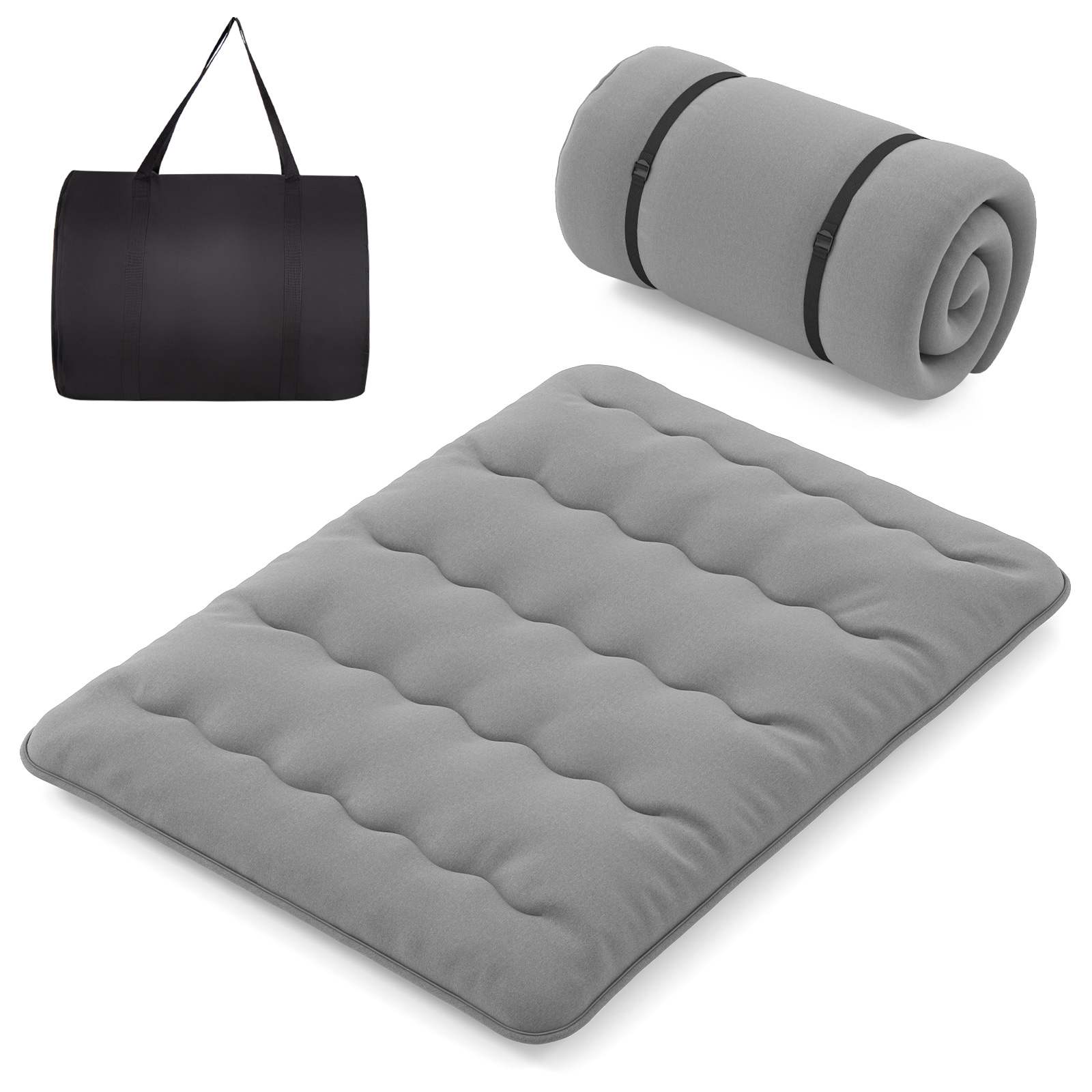 Roll up Mattress Floor Lounger Bed Foldable Tatami Mat Portable Sleeping Pad