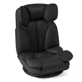 360 Degree Swivel Floor Gaming Chair, Folding Lazy Lounger Couch with 6-Position Adjustable Backrest & Sponge Filling