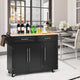 Rolling Storage Trolley with 2 Deep Drawers for Kitchen