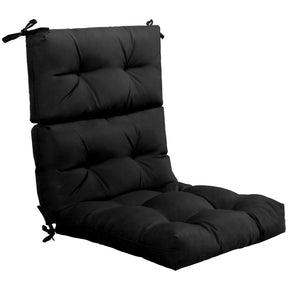 High Back Chair Cushion Patio Chair Seat Pads Non-slip Rope Belts Indoor Outdoor