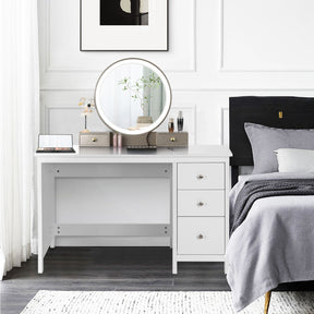 3-Drawer Computer Desk with Spacious Desktop for Office