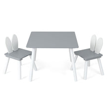 HONEY JOY Kids Table and 2 Chairs Set
