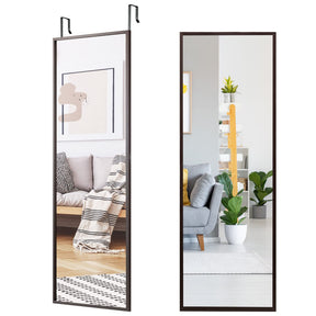 Giantex Full Length Mirror for Wall, Iron Thin Frame 108 x 36.5cm