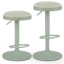 Bar Stools Set of 2, Kitchen Bar Stools w/Height Adjustment