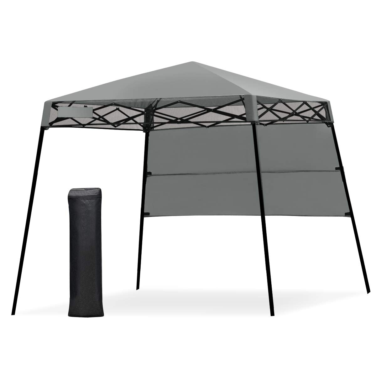 2.1m x 2.1m Slant Leg Pop-up Canopy, Outdoor Tent for Sun Protection