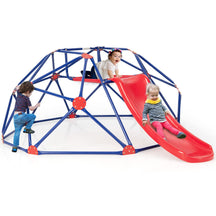 HONEY JOY Climbing Dome & Play Set, 8FT Geometric Dome Climber