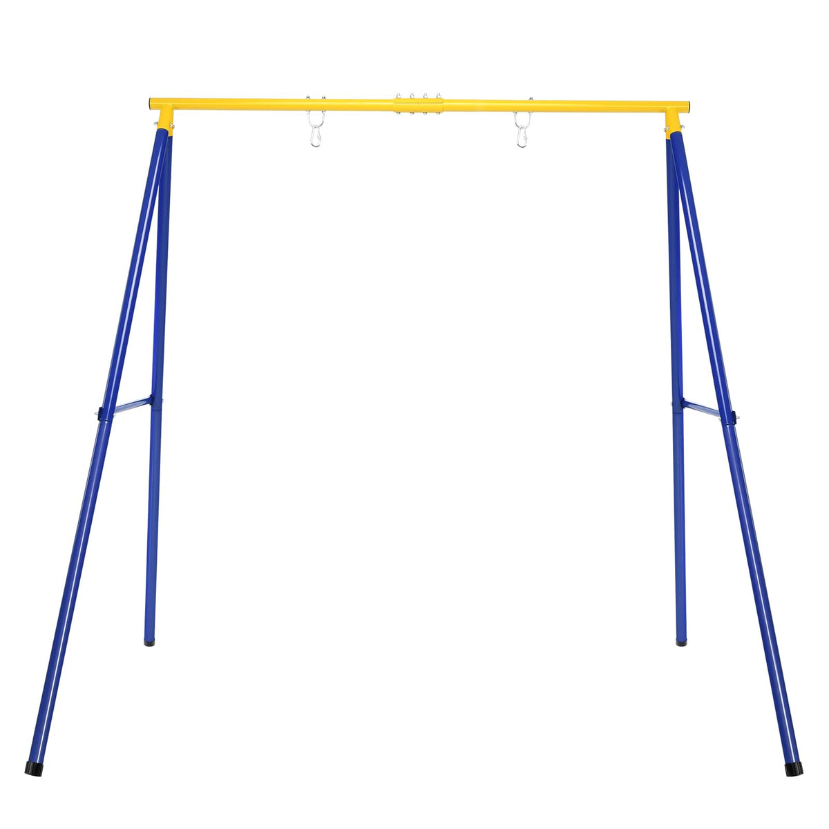 Heavy Duty Steel Swing Frame, 1.8M Large A-Frame Swing Stand w/Ground Stakes