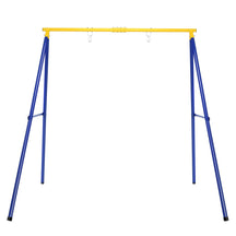 Heavy Duty Steel Swing Frame, 1.8M Large A-Frame Swing Stand w/Ground Stakes