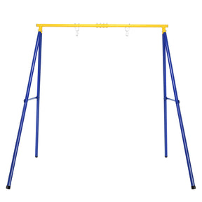Heavy Duty Steel Swing Frame, 1.8M Large A-Frame Swing Stand w/Ground Stakes