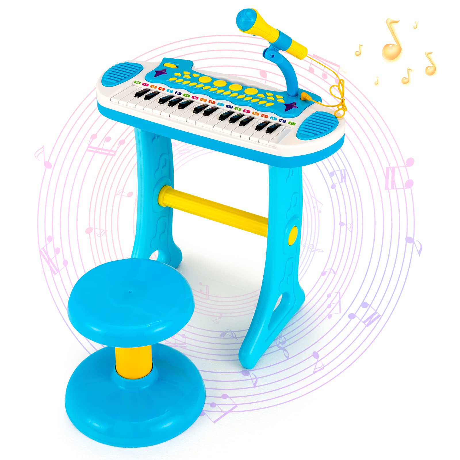 HONEY JOY 31-Key Electronic Keyboard Piano